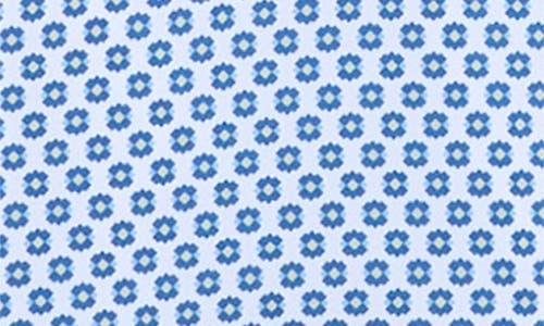 Denim And Flower Kids' Floral Long Sleeve Button-up Shirt In Blue