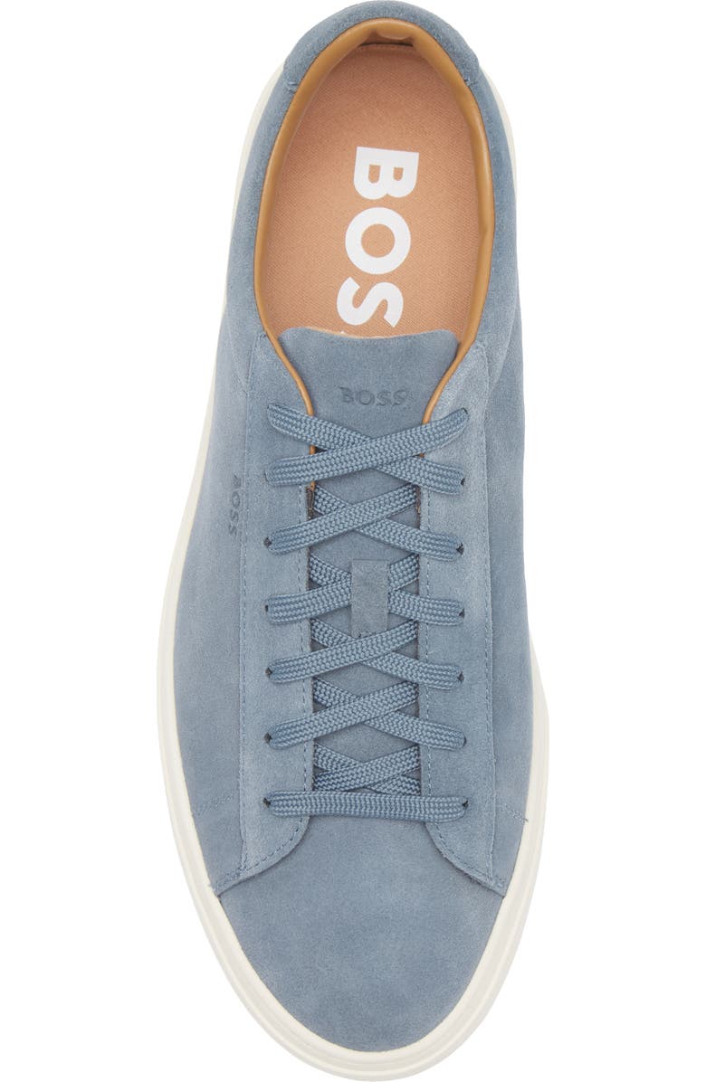 BOSS Kieran Tenn Low Top Sneaker, Alternate, color, Open Blue