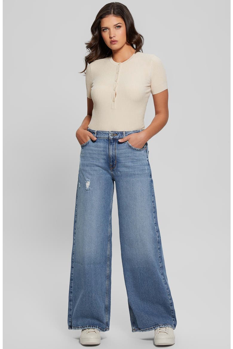 Bellflower Wide-Leg Jeans, Alternate, color, BLU MAGIC