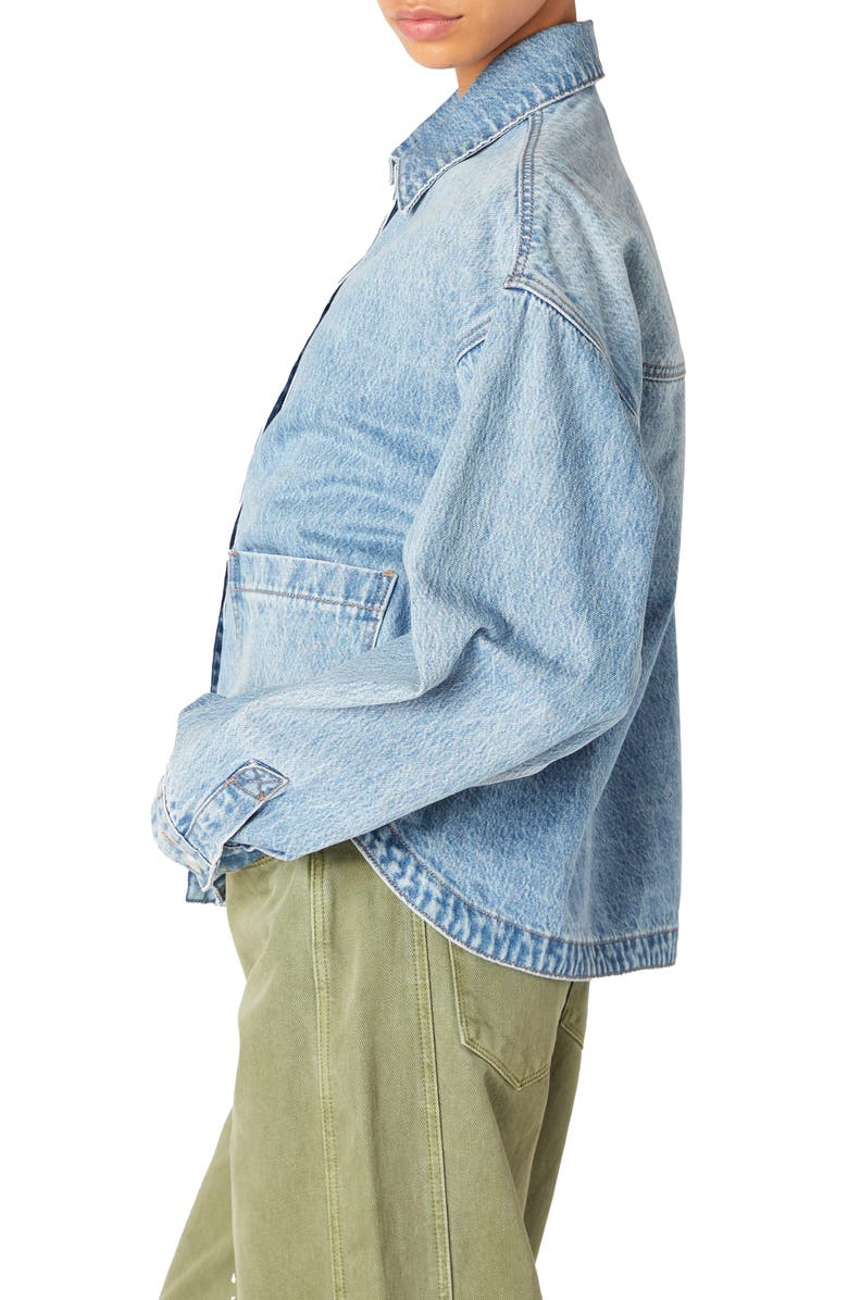 BLANKNYC Denim Shacket, Alternate, color, 