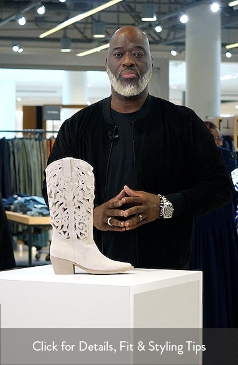 Albany Cutout Western Boot, sales video thumbnail