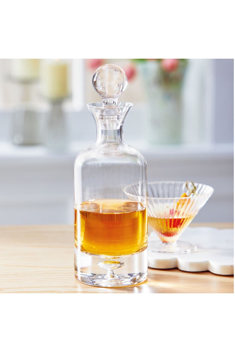 Harper Stemless Martini Glass Clear Glass Everyday, Alternate, color, Clear