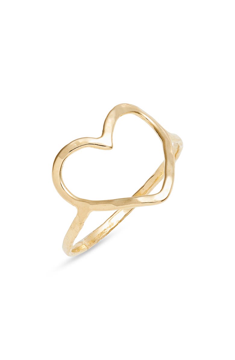 Kiara by Ki-ele Forever Heart Ring, Main, color, 