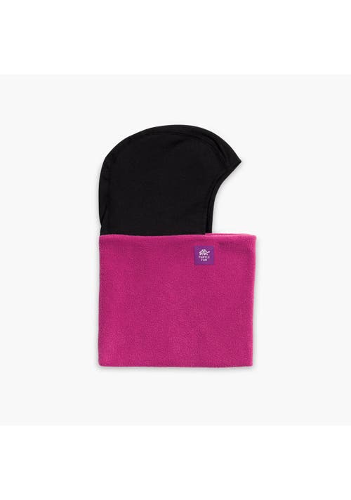 Turtle Fur Kids Fleece Shellaclava Balaclava In Pink