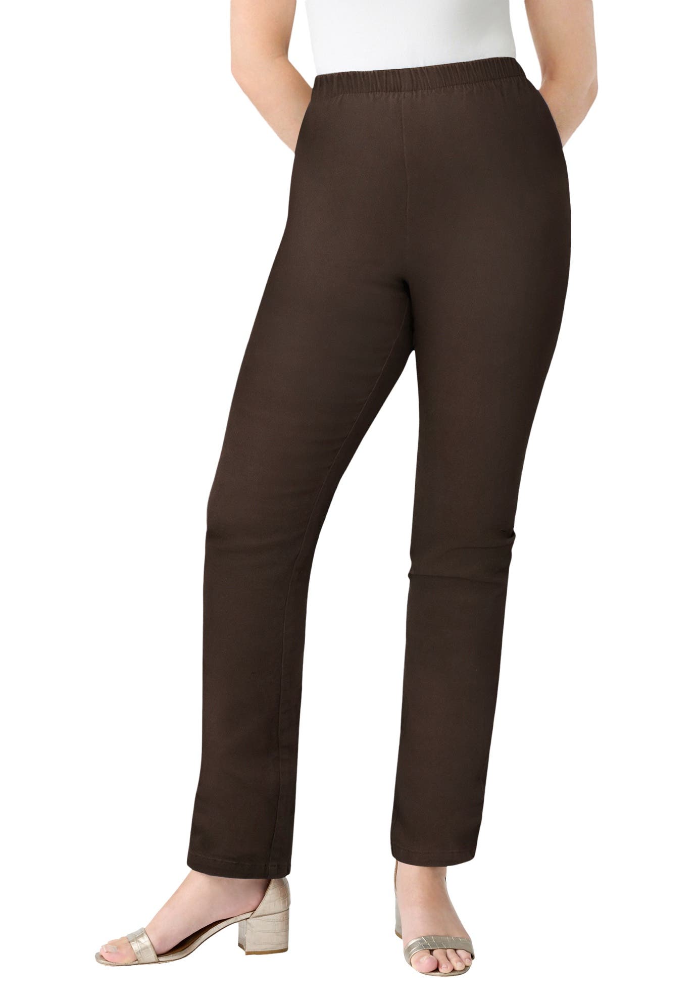 Plus Size Comfort Stretch Straight Leg Jean - image 4