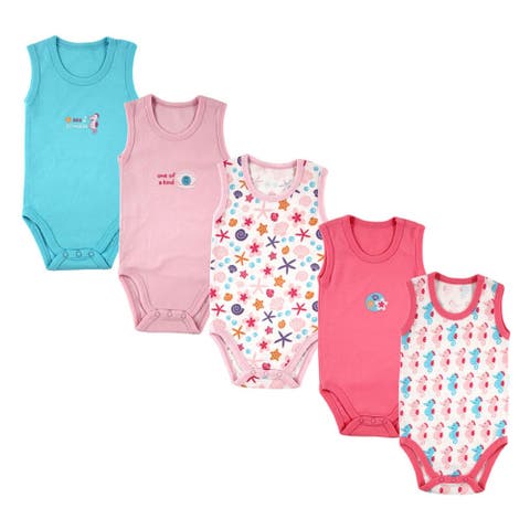 Cotton Sleeveless Bodysuits