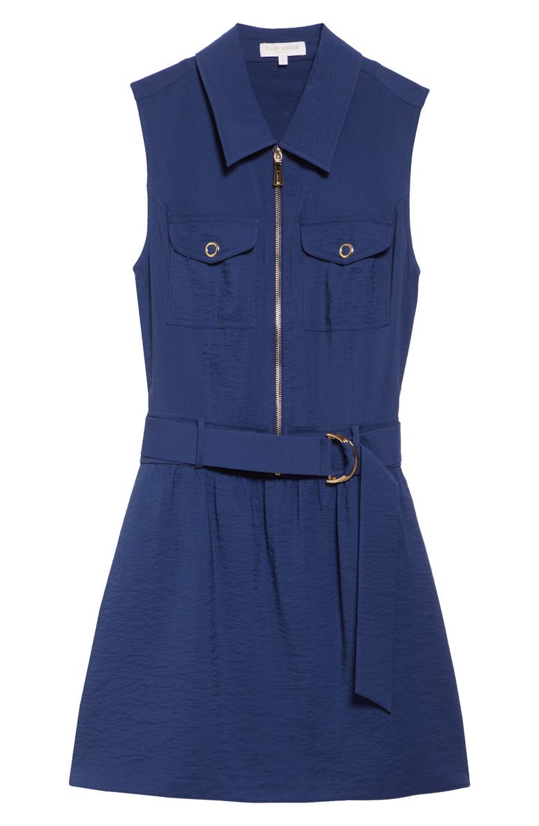 Ramy Brook Kaira Belted Sleeveless Minidress, Alternate, color, 