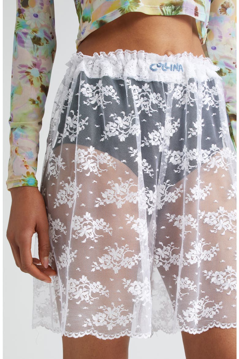 Floral Lace Boxers, Alternate, color, WHITE