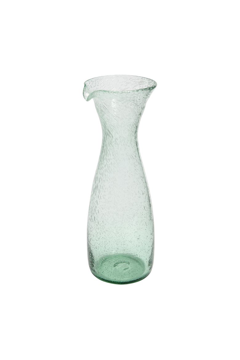 Bubble Glass Decanter, Main, color, Clear
