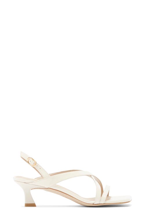 Stuart Weitzman Oasis 50 Slingback Sandal In Seashell