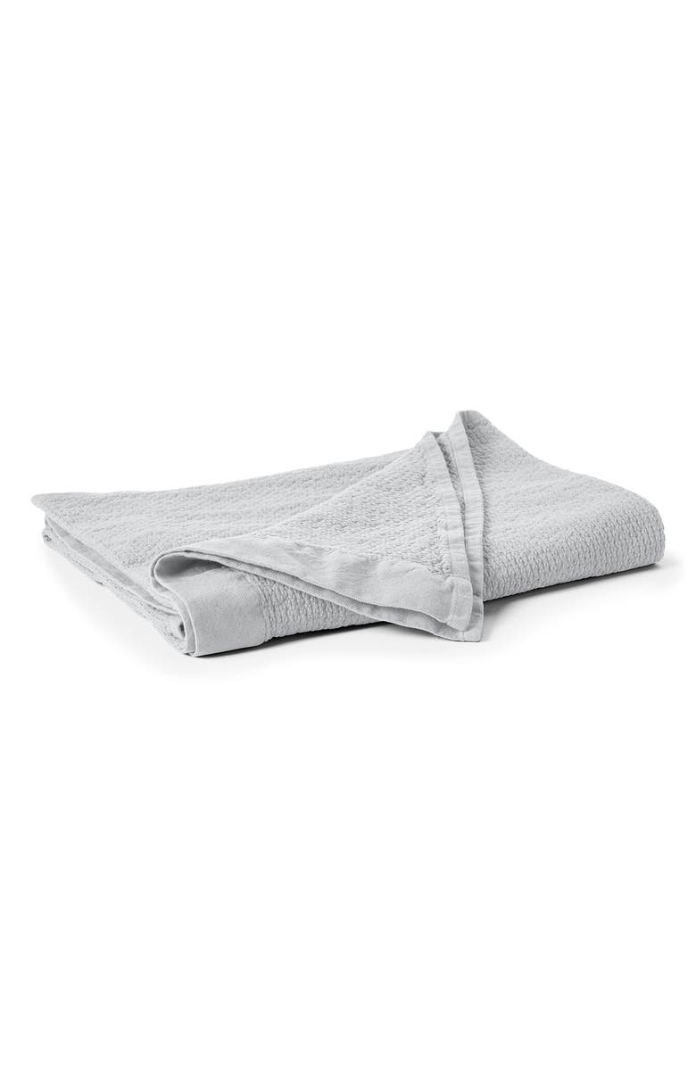 Coyuchi Organic Cotton Bath Sheet Towel, Main, color, Seal