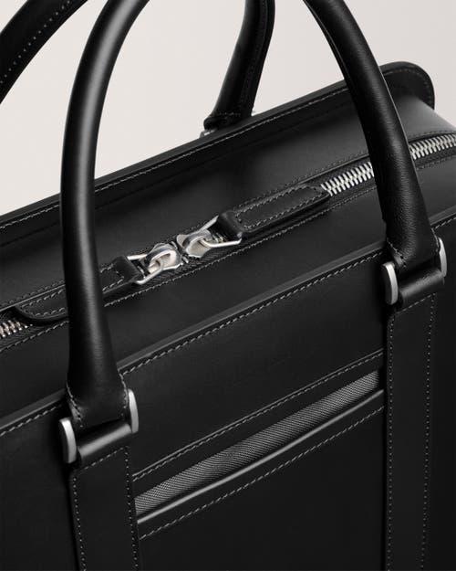 Carl Friedrik Palissy Overnight Briefcase In Black