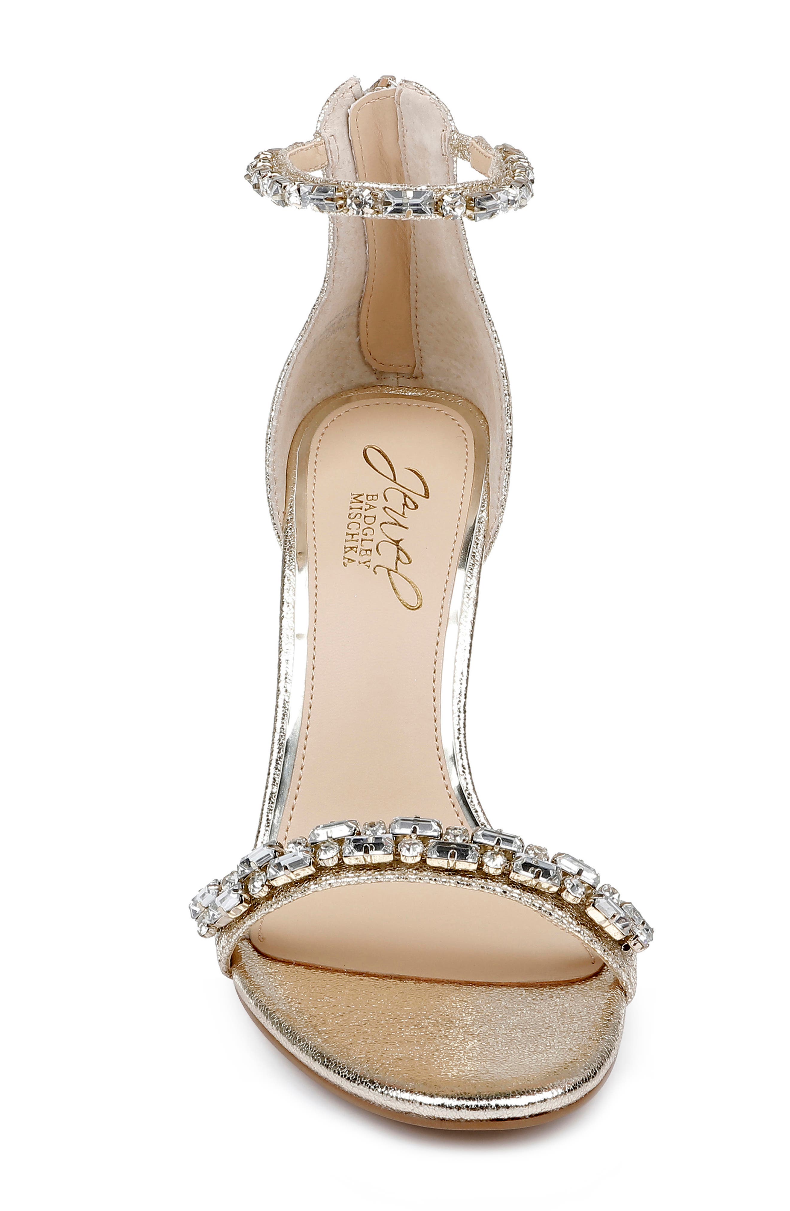 Campbell Sandal, Alternate, color, GOLD TEXTILE