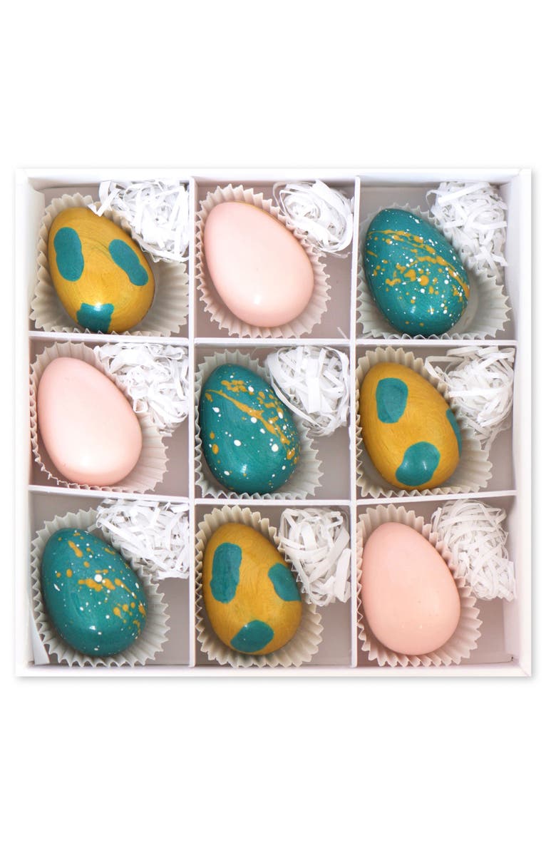 Maggie Louise Confections Dazzling Eggs 9-Piece Chocolate Set, Main, color, 