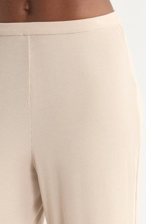 Natori Rib Essentials Pajamas In White