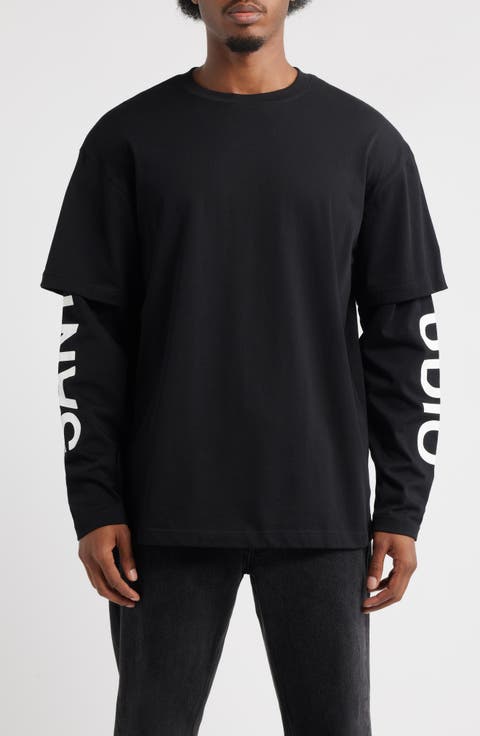 Preda Layered Look T-Shirt