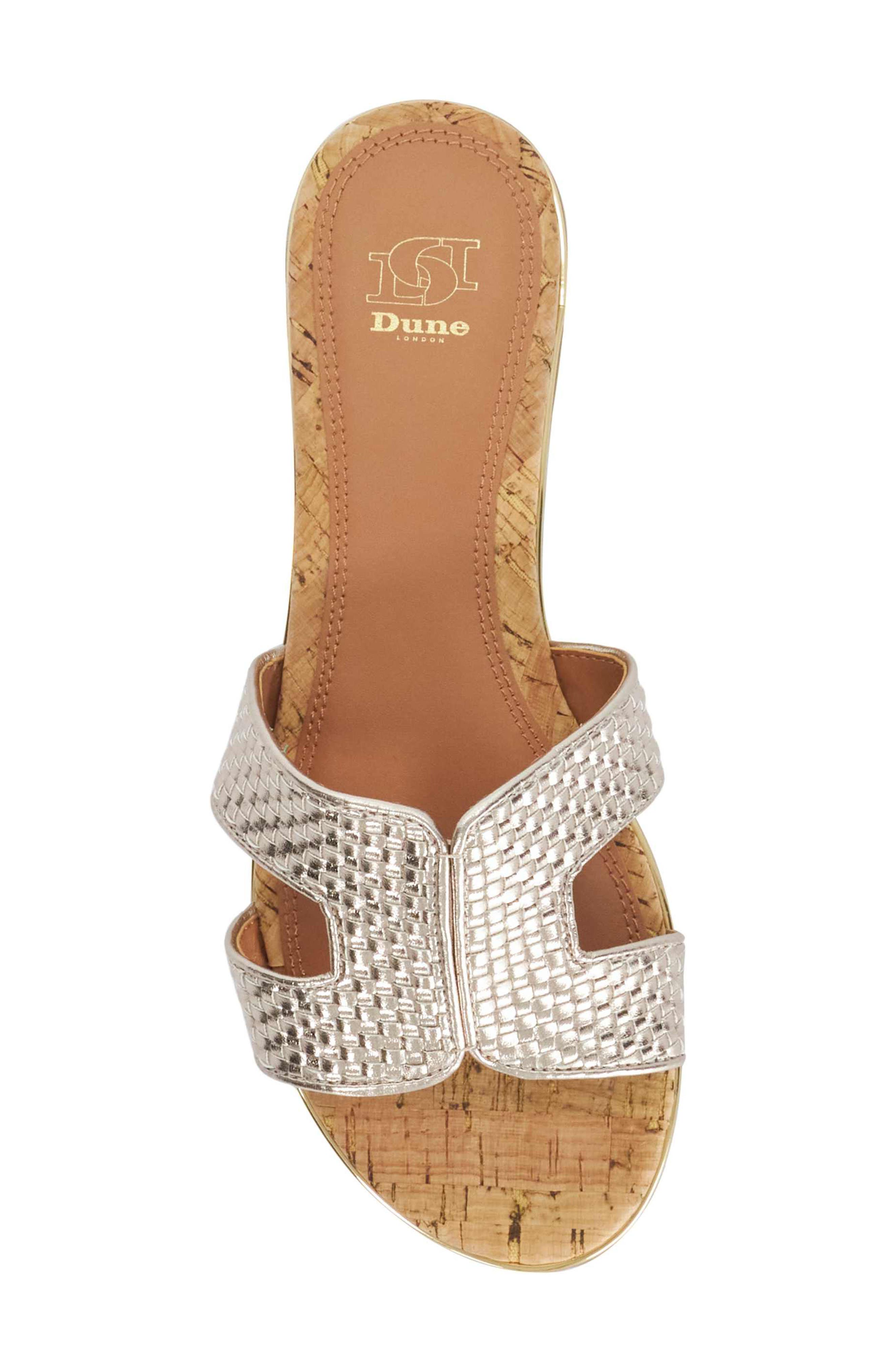 Dune London Ludlowss Woven Slide Sandal, Alternate, color, 