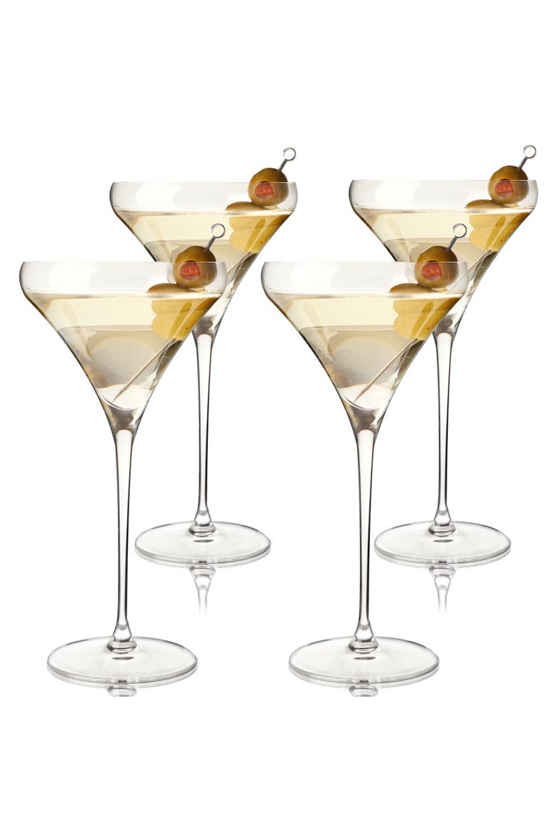 Willsberger Martini Glass Set of 4, Main, color, Clear