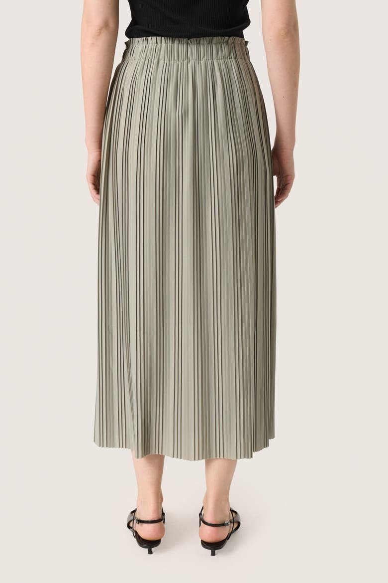 Sivone Plisse Elastic Waist Maxi Skirt, Alternate, color, Shadow