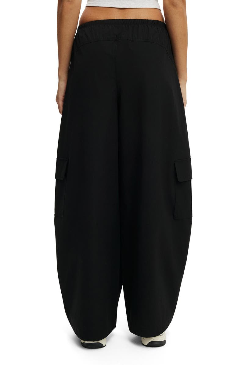 COTTON ON BODY Women's Active Woven Balloon Pant, Alternate, color, Black
