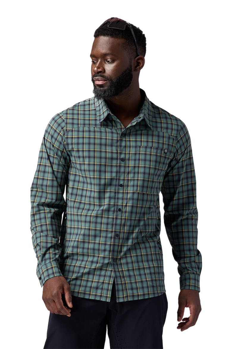 Slickrock Long-Sleeve Button-Up Jersey - Men's, Main, color, Turbulence Plaid