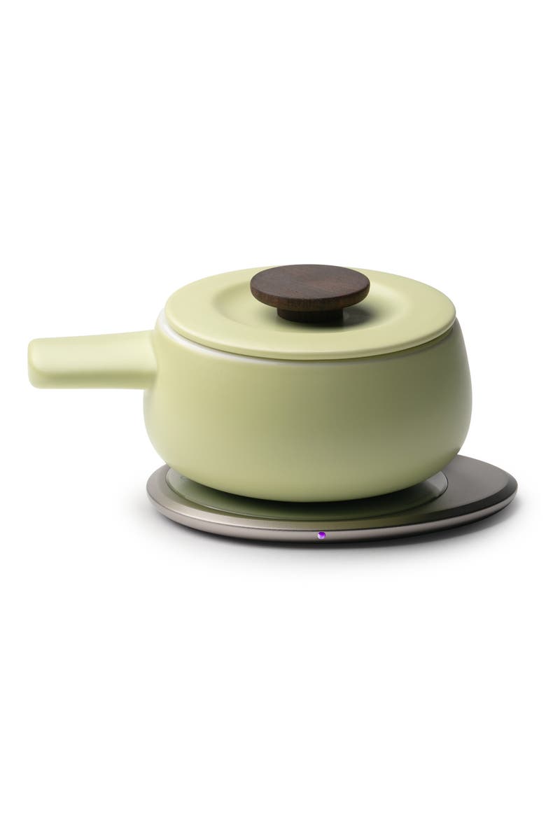 Fondi Self-Heating Fondue Set, Main, color, VERDE GREEN
