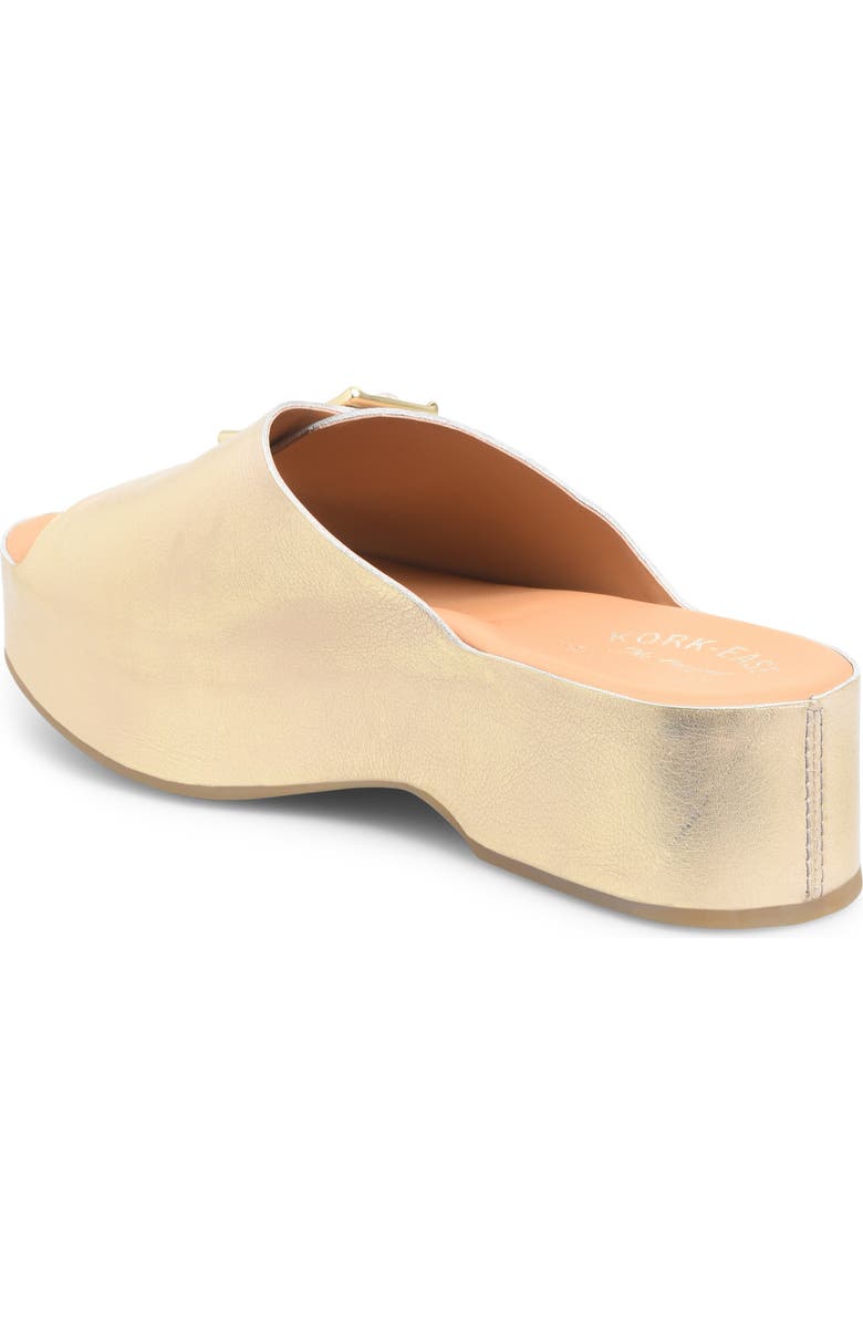 Kork-Ease<sup>®</sup> York Platform Slide Sandal, Alternate, color, Gold Metallic