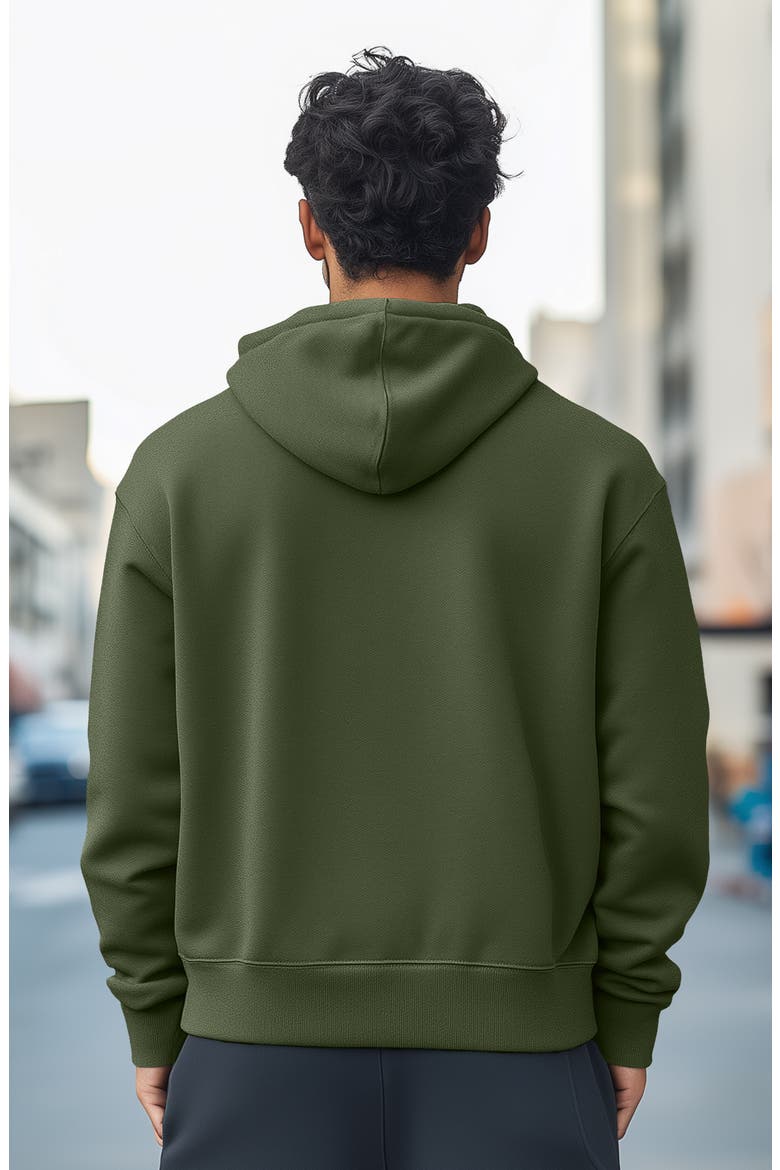 Ghost Zip Hoodie, Alternate, color, Military Green