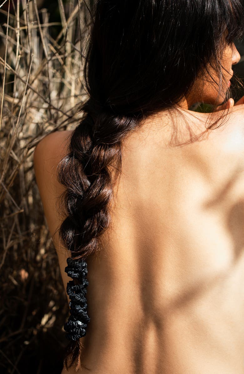 slip Pure Silk 3-Pack Skinny Scrunchies, Alternate, color,