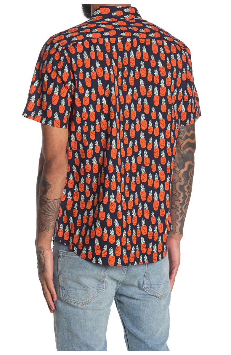 Abound Food Print Short Sleeve Shirt, Alternate, color,
