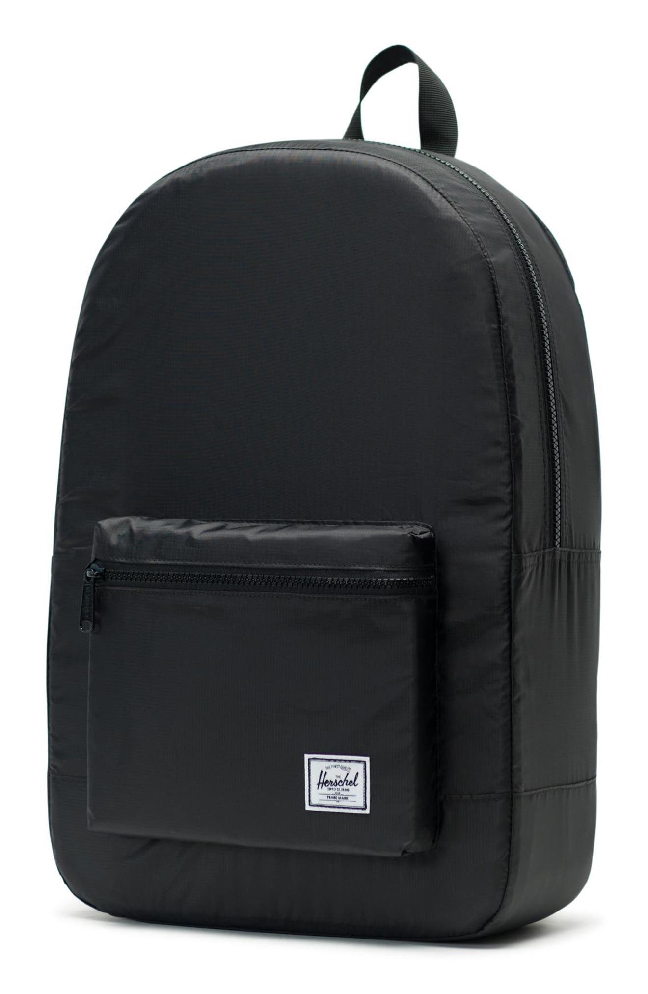 Packable Daypack, Alternate, color, BLACK