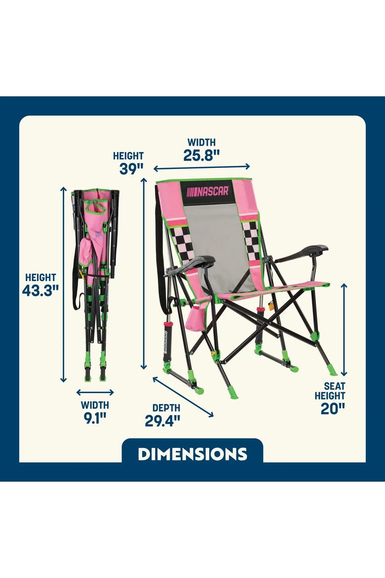 RoadTrip Rocker - NASCAR, Alternate, color, NASCAR For Her