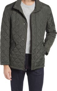 新作セール Cole Haan Quilted ダウンジャケット ミドル丈 Cole Haan Signature Stretch Crinkle Quilted Jacket | Nordstrom