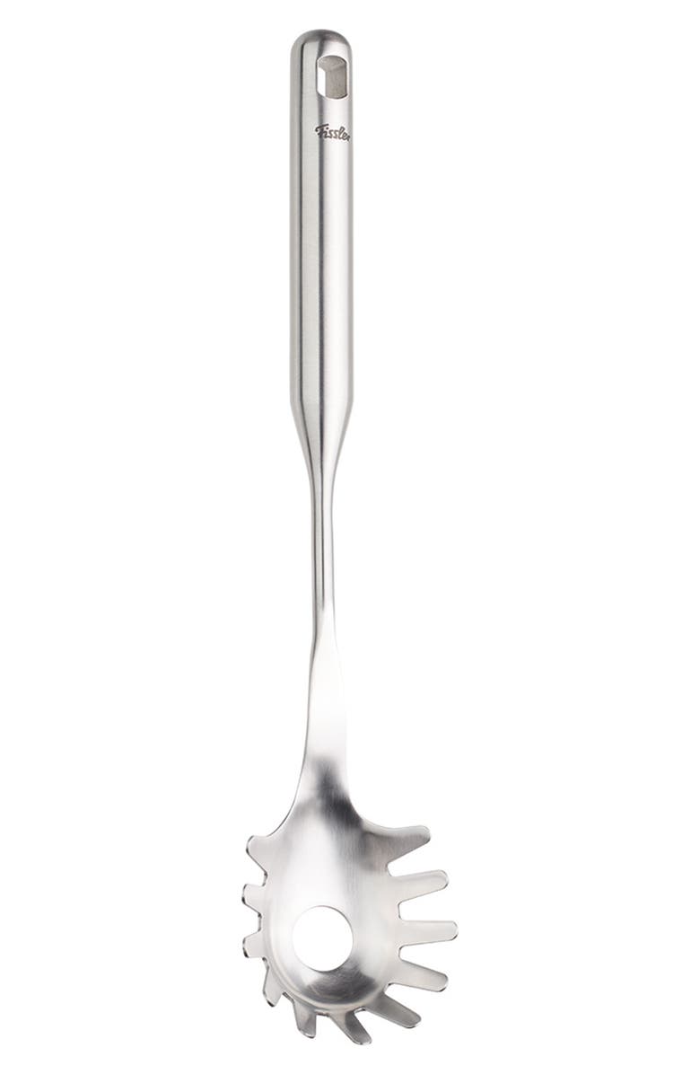 81025290 Essential Cooking Utensils Pasta Fork, Alternate, color, Metallic Silver