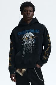 H&M Oversized fit printed hoodie