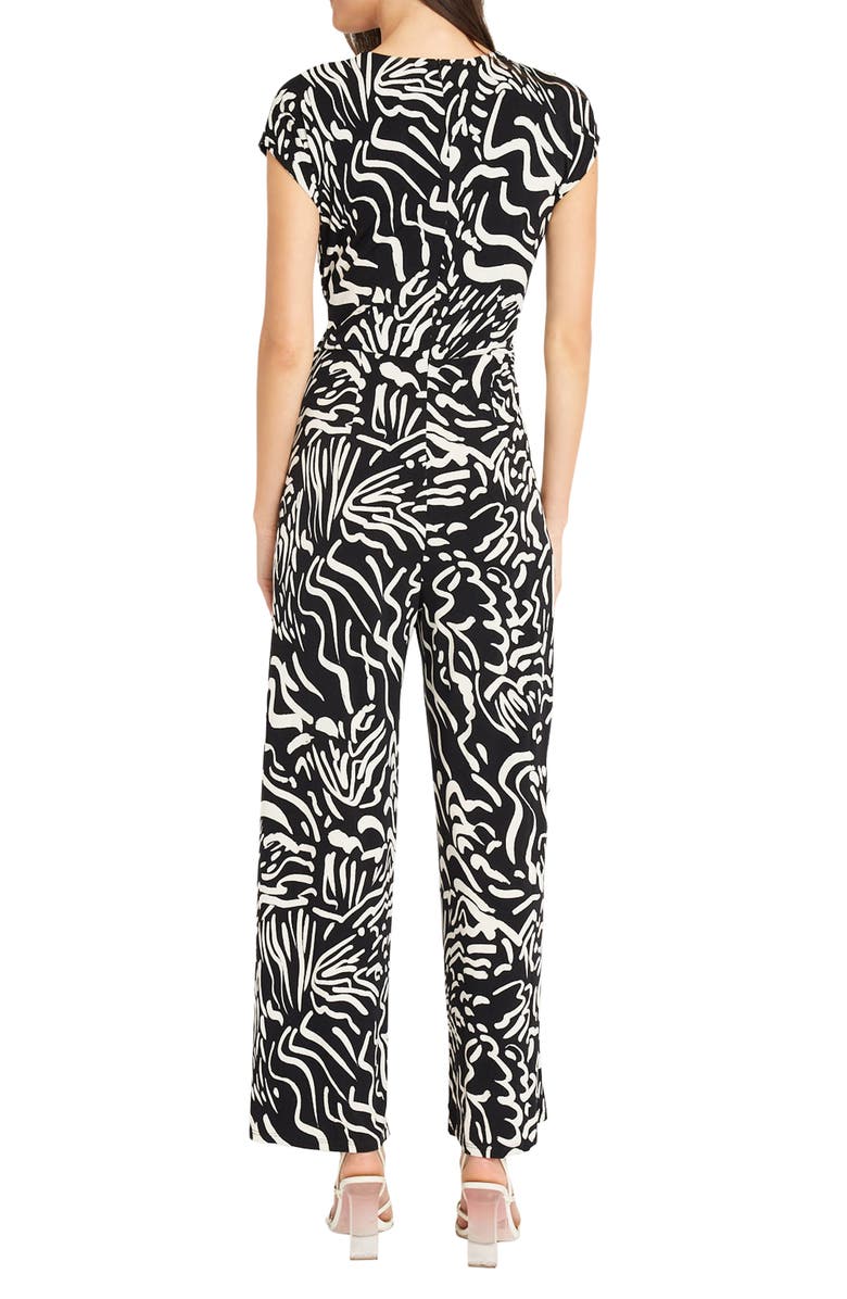 Maggy London Front Tie Jumpsuit, Alternate, color,