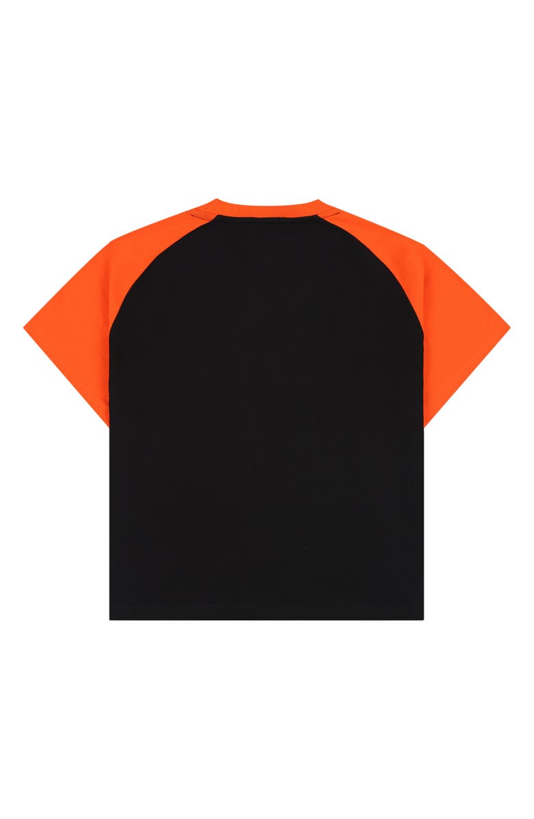 PLEASURES World Cup Trophy Raglan Graphic T-Shirt, Alternate, color, Black