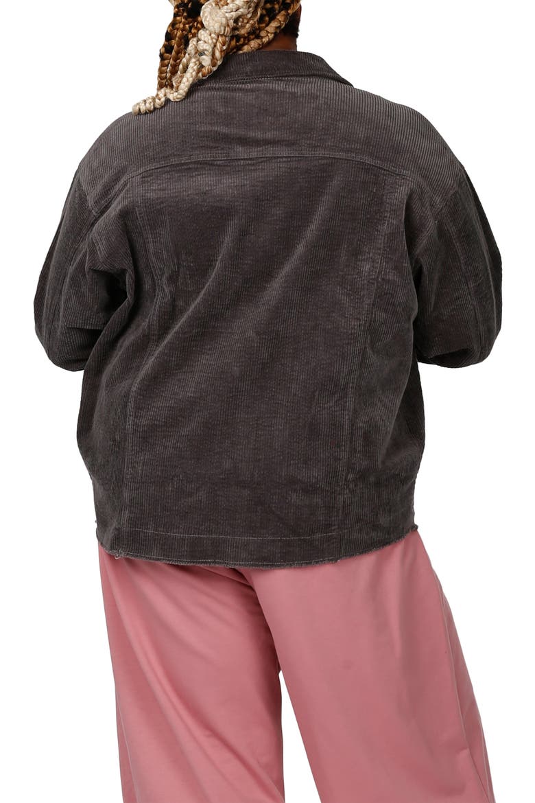 Corduroy Jacket, Alternate, color, CHARCOAL