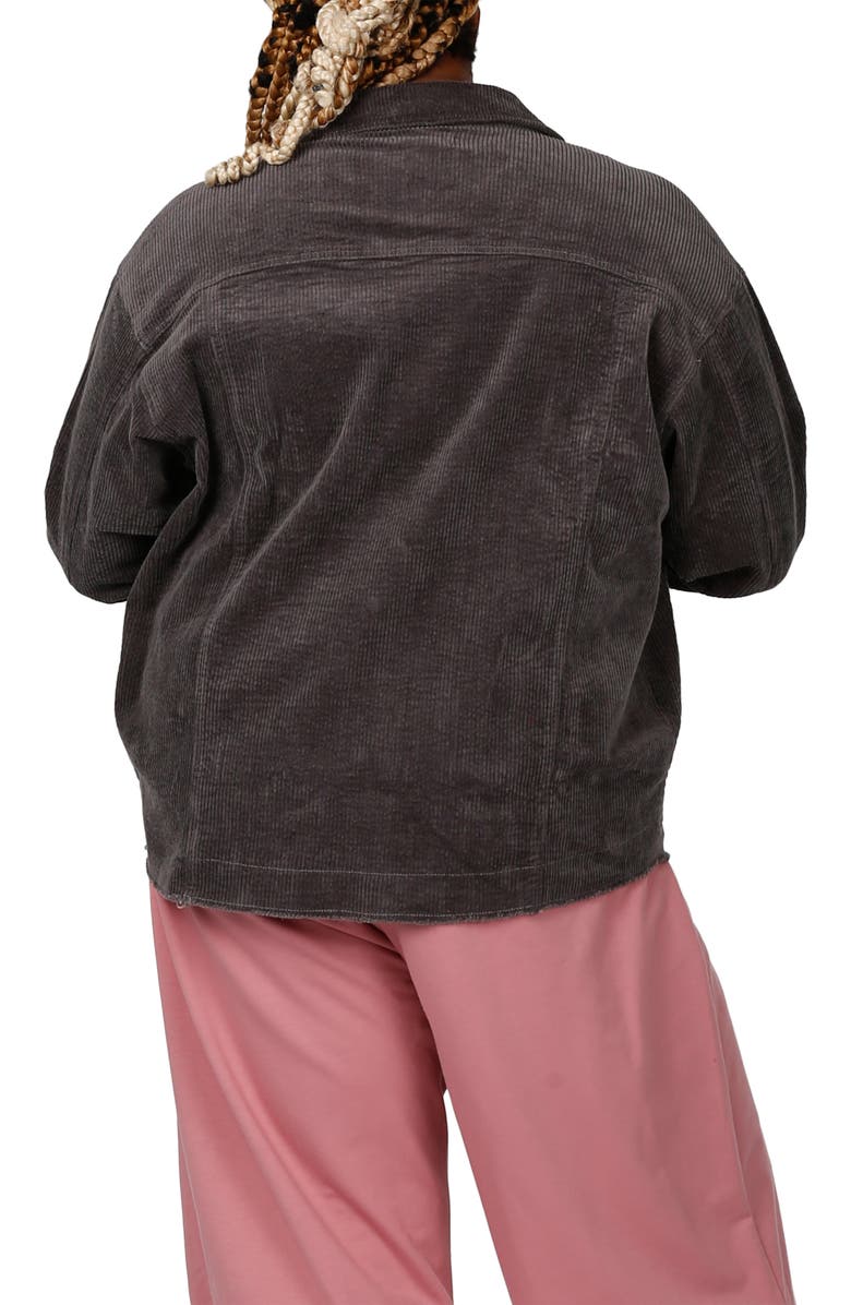 Standards & Practices Corduroy Jacket, Alternate, color, Charcoal