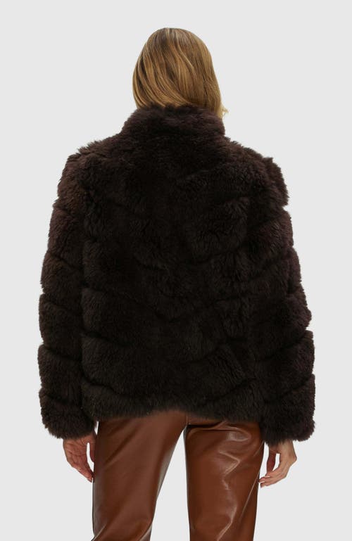 Gorski Select Cashmere Goat Jacket In Brown