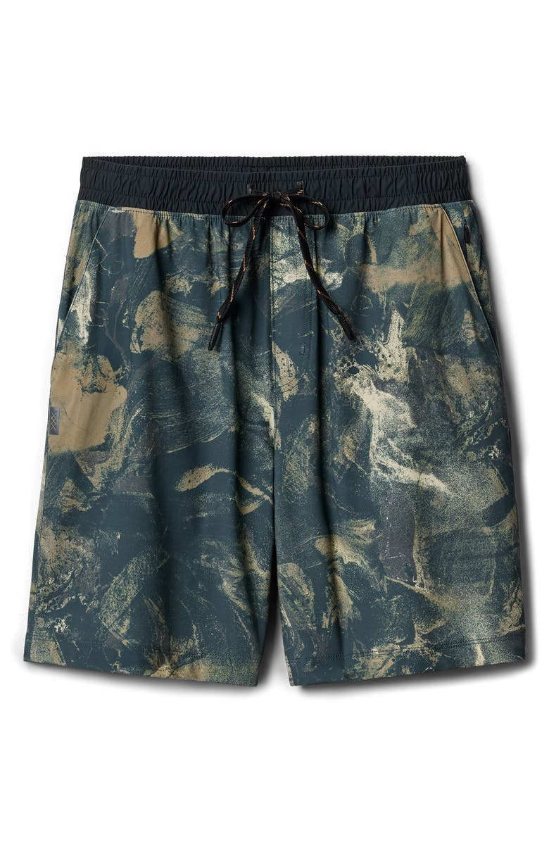 Rhone Pursuit 7-Inch Training Shorts, Alternate, color, Fatigue Green Camo