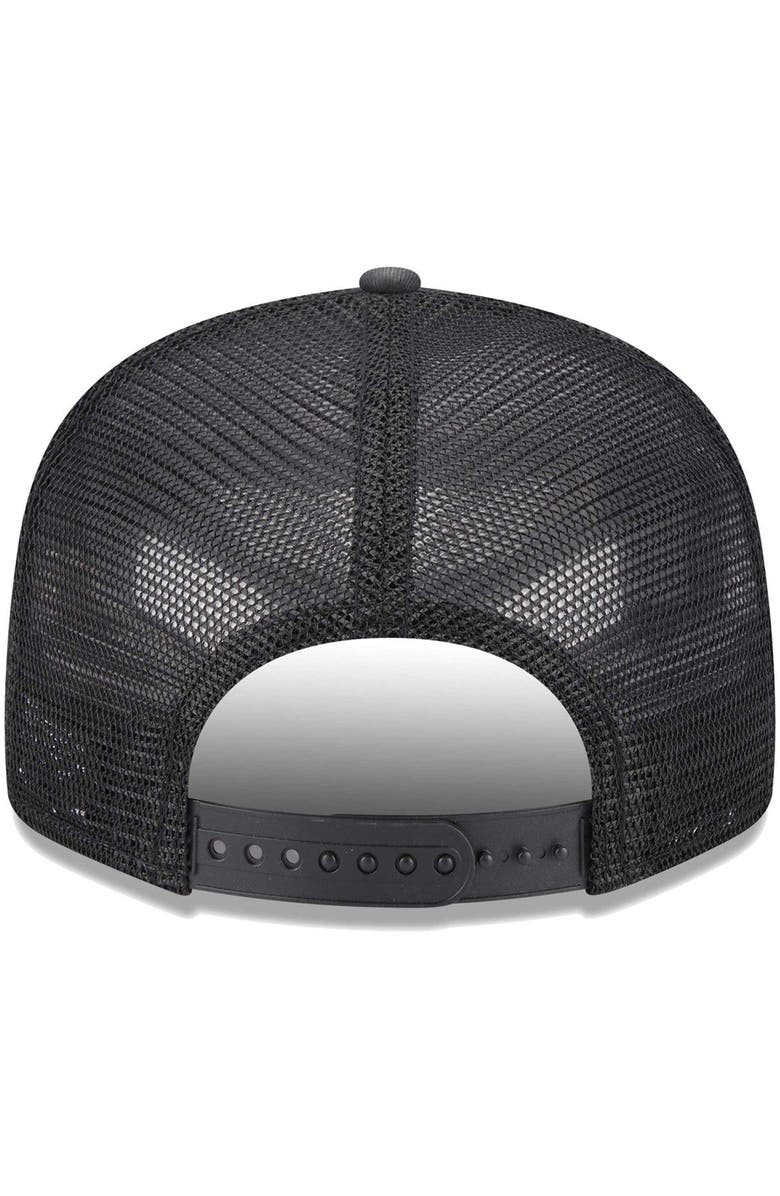 New Era Men's New Era Camo Los Angeles Dodgers Trucker 9FIFTY Snapback Hat, Alternate, color,