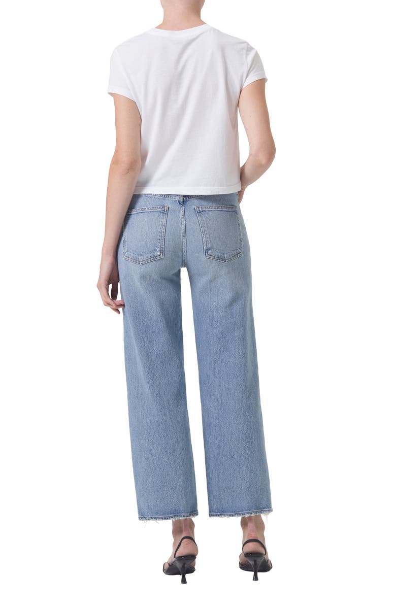 AGOLDE Harper Ankle Wide Leg Jeans, Alternate, color, Hassle