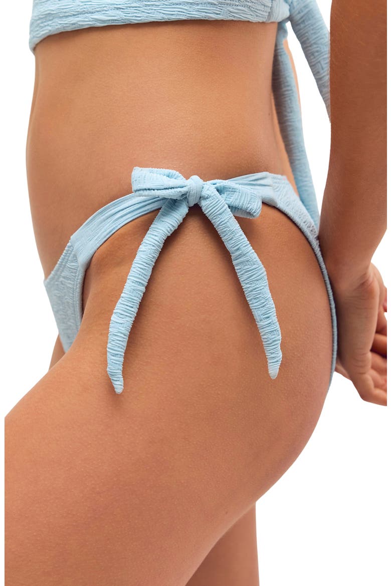 Romi Side Tie Swim Bottoms, Alternate, color, CORYDALIS BLUE