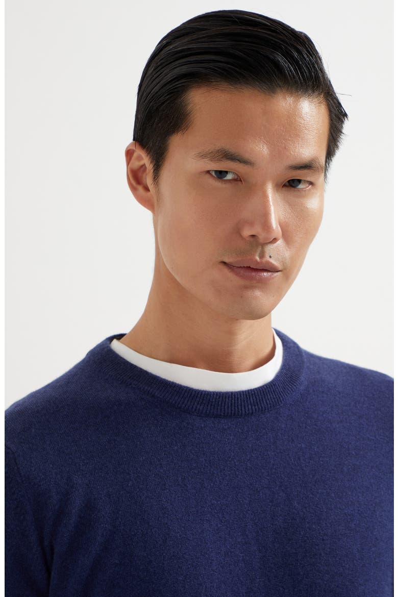 Cashmere sweater, Alternate, color, Azure