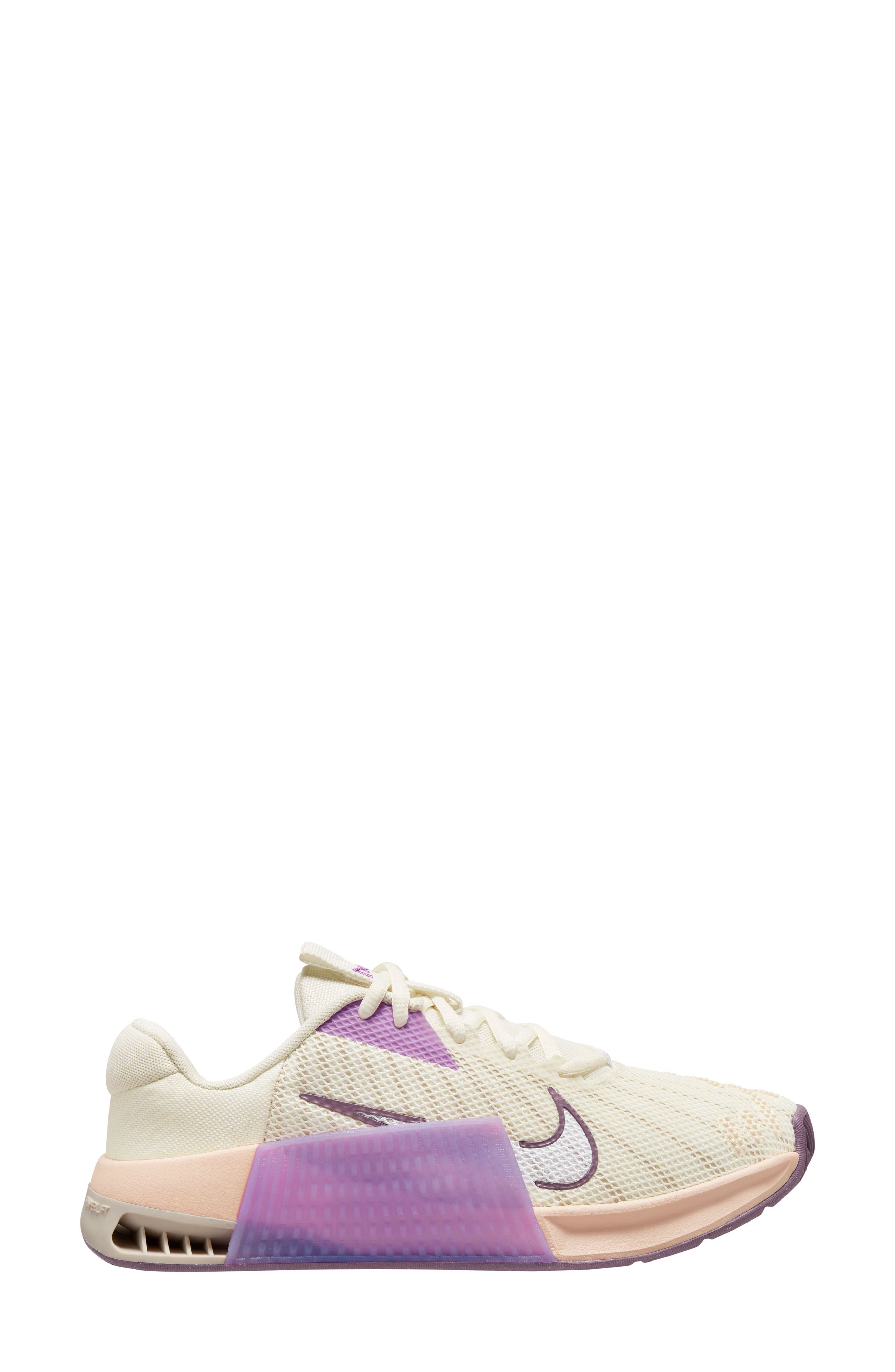 Metcon 9 Training Shoe, Main, color, SAIL/ WHITE/ GUAVA/ FUCHSIA