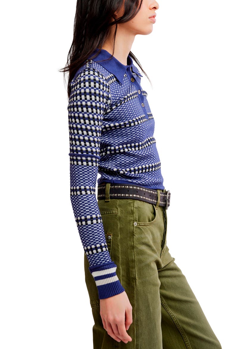 We The Free Level Up Sweater, Alternate, color, NAVY COMBO