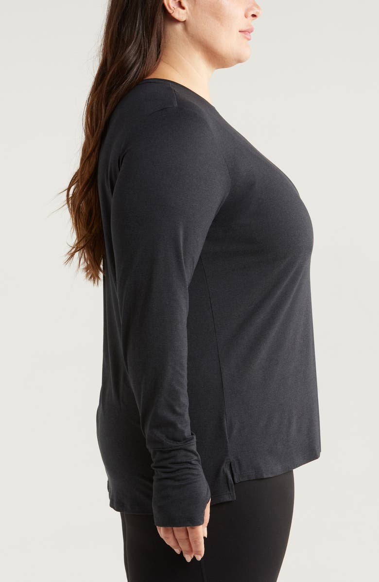 Zella Liana Restore Soft Lite Long Sleeve T-Shirt, Alternate, color, 