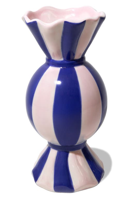 Doiy Funfair Vase In Blue
