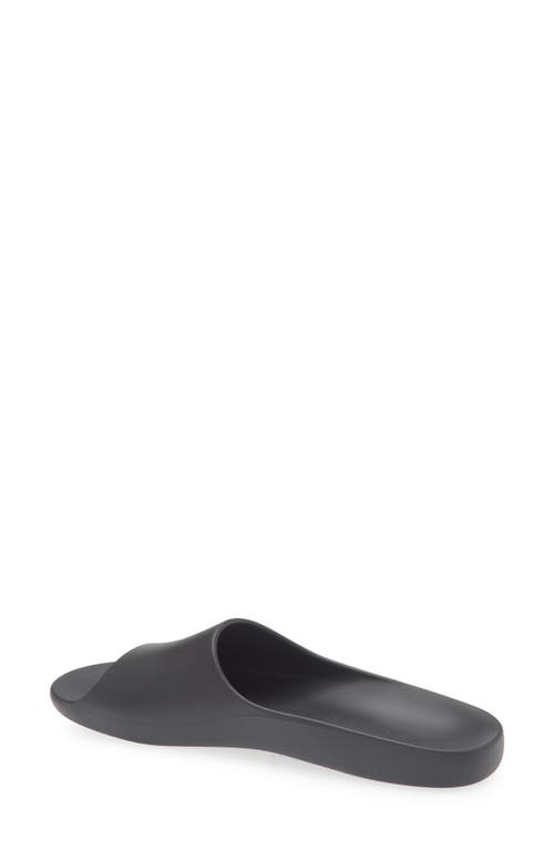 The Row Ama Slide Sandal In Black